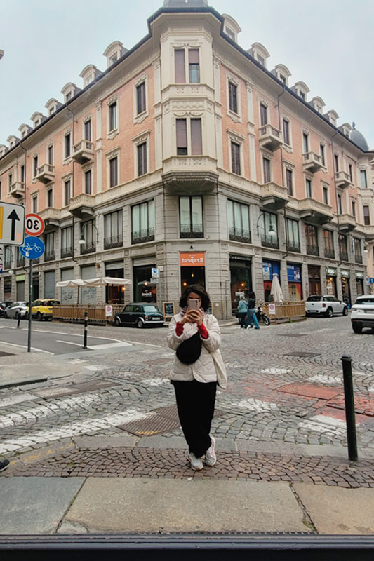 Vivi em Torino, Itália.